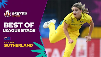 Sutherland shines with ball in hand | Best of league stage | CWC25 