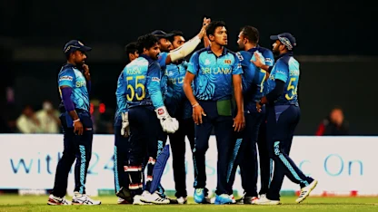 Logo of Sri Lanka's T20 World Cup journey