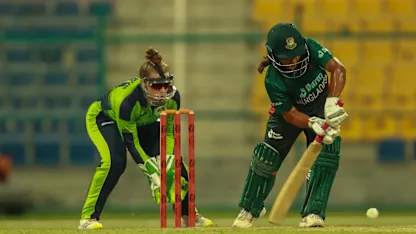 Logo of Bangladesh edged Ireland in a close game on the opening day