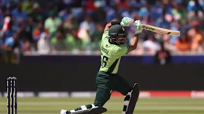 Babar Azam's exquisite cover drive | PAK v IND | Champions Trophy 2025