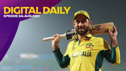 Logo of Maxwell magic launches Australia to record-breaking win | Digital Daily: Episode 24 | CWC23