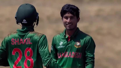 Logo of Afif Hossain's 3/18 against England at U19CWC