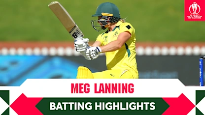 Logo of Highlights: Meg Lanning with a masterful century