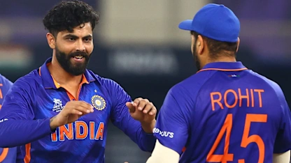 Logo of Ravindra Jadeja strike with dream ball