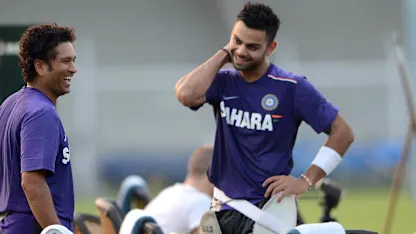 Sachin Tendulkar, Virat Kohli.