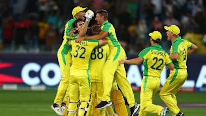Logo of The moment Australia won the T20 World Cup 2021