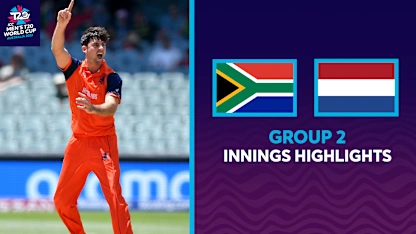 Logo of South Africa fall short against Netherlands in stunning loss | Innings Highlights | T20WC 2022