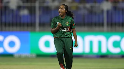 Logo of Big scalps of Knight, Wyatt-Hodge keep Bangladesh in the contest | WT20WC 2024