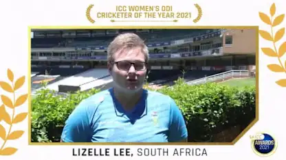 Logo of The ICC Women’s ODI Cricketer of the Year: Lizelle Lee acceptance speech