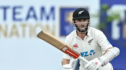 Logo of New Zealand provide fitness update on key batter ahead of third India Test