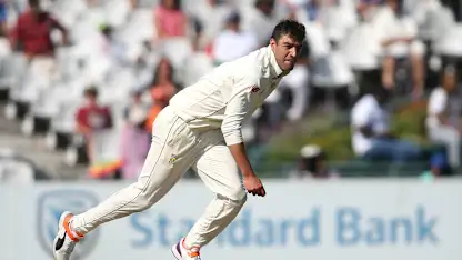 Logo of Duanne Olivier quickly rose to No.19 on the MRF Tyres ICC Test Rankings for bowlers