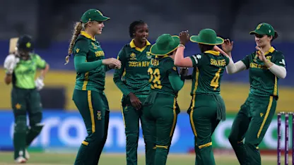 LIVE: Pakistan four down as rain stops play in CWC25 clash