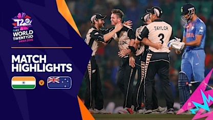 India v New Zealand at T20WC 2016 | Match Highlights