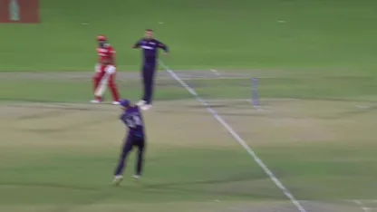 Nadeem smashes one to cover