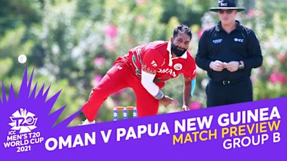 Logo of M1: Oman v PNG | Match Preview | T20 World Cup