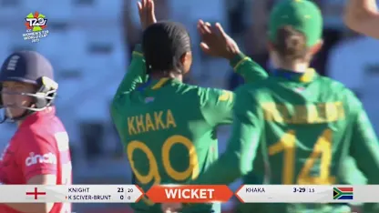 Logo of Nissan POTD - three-wicket over at the death