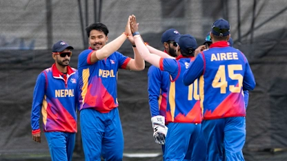 Logo of Nepal's heart-stopping win gives CWC League 2 campaign life