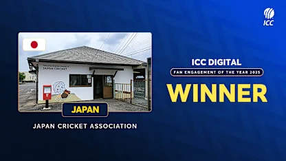 ICC Digital Fan Engagement of the Year - Japan | ICC Development Awards 2025