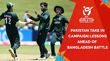 Logo of Pakistan's brand standing up ahead of tougher fixtures | U19 CWC 2024