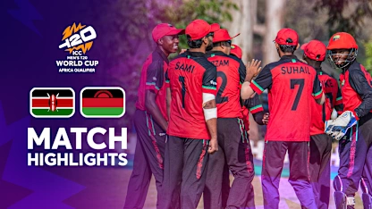 Kenya v Malawi | Match Highlights | ICC Men's T20 World Cup Africa Qualifier