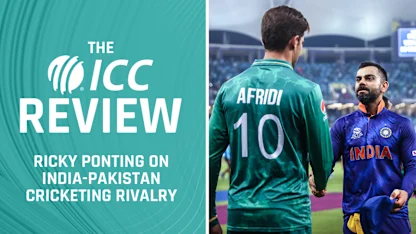 Logo of 'Everything goes up a notch': Ponting on India-Pakistan rivalry | The ICC Review