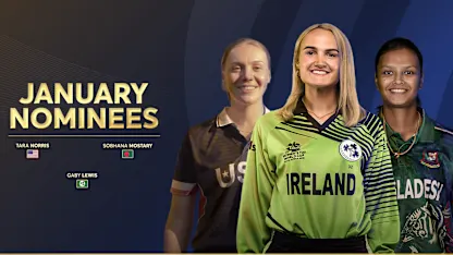 ICC Women’s Player of the Month nominees for January 2026 named