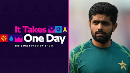 Logo of Pakistan cling onto faint qualification hopes | It Takes One Day: Episode 44 | CWC23