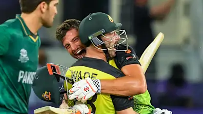 Logo of The moment Australia made the T20 World Cup final