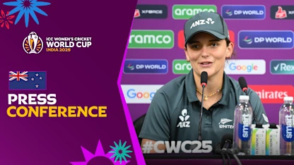 Melie Kerr keen on staying positive | Pre-match Press Conference | CWC25