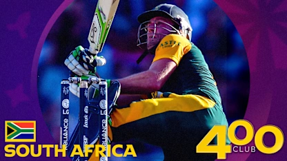 400 Club: AB de Villiers and South Africa star at the SCG | ICC Men's CWC