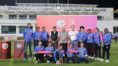 Logo of 100% Cricket Female Cricket Initiative of the Year - Oman