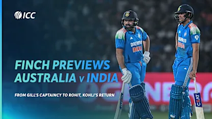 Aaron Finch's predictions for the Australia-India ODI series
