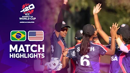 Logo of Brazil v USA | Match Highlights | ICC Women's T20 World Cup Americas Qualifier