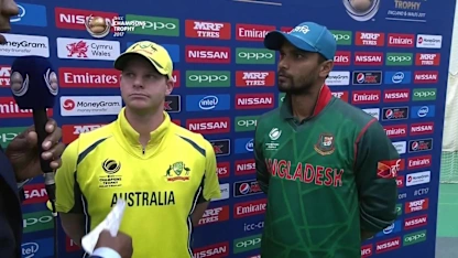 #CT17 Aus v Ban - Captains Interview