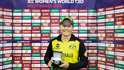 Logo of IND v AUS: Alyssa Healy, Australia's explosive opener