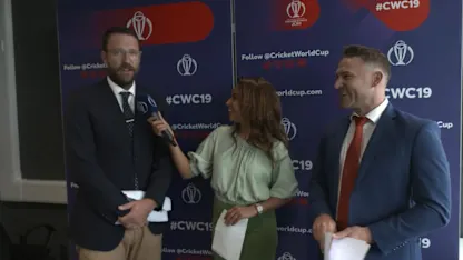 Logo of CWC19: Perfect Pairs - Daniel Vettori and Brendon McCullum