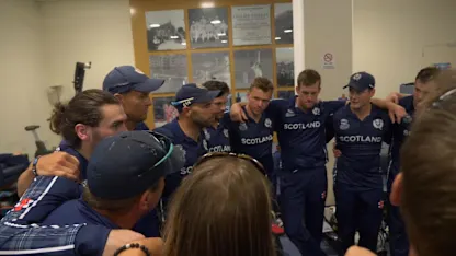 T20WCQ: Kyle Coetzer speech to Scotland teammates