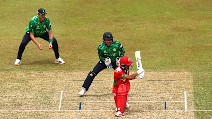 LIVE: Oman recover after early wobble against Ireland