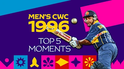Logo of Top five moments from 1996 World Cup | ICC Men's CWC