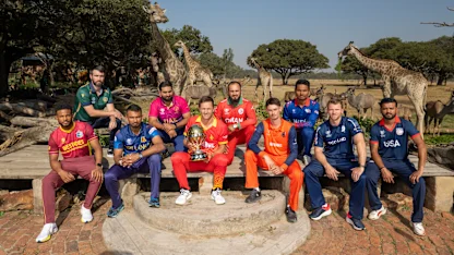 Logo of Captain's Photocall - ICC Men's Cricket World Cup Qualifier Zimbabwe 2023