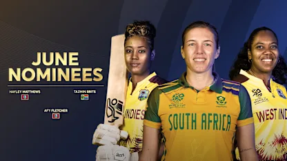 ICC Women’s Player of the Month nominees for June 2025 revealed