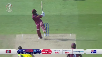 Logo of CWC19: AUS v WI: Highlights of Shai Hope's 68