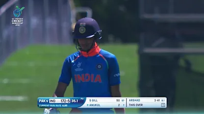 Shubman Gill's 102* v Pakistan in the U19CWC semi-final