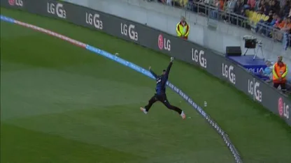 Logo of Daniel Vettori's amazing one-handed catch at World Cup