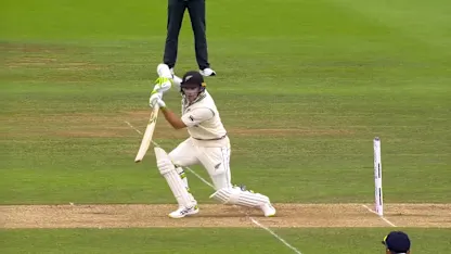 Logo of Latham creams through covers | WTC21 Final | Ind v NZ