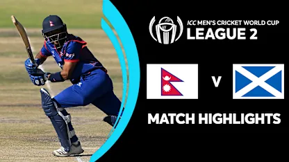 Logo of Nepal v Scotland | Match Highlights | ICC Men's Cricket World Cup League 2