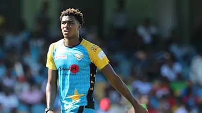 Logo of Obed McCoy added to West Indies squad for last two England T20Is