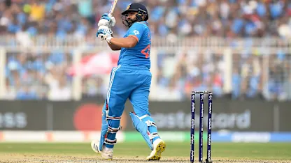 Logo of Every Rohit Sharma six at the ICC Men's Cricket World Cup | CWC23