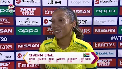 SL v SA: Shabnim Ismail interview