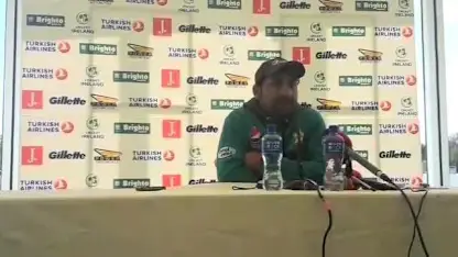 Sarfraz Ahmed speaks ahead of Pakistan's Test against Ireland
